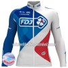 Wielershirt 2017 FDJ N001 Winter Thermal Fleece